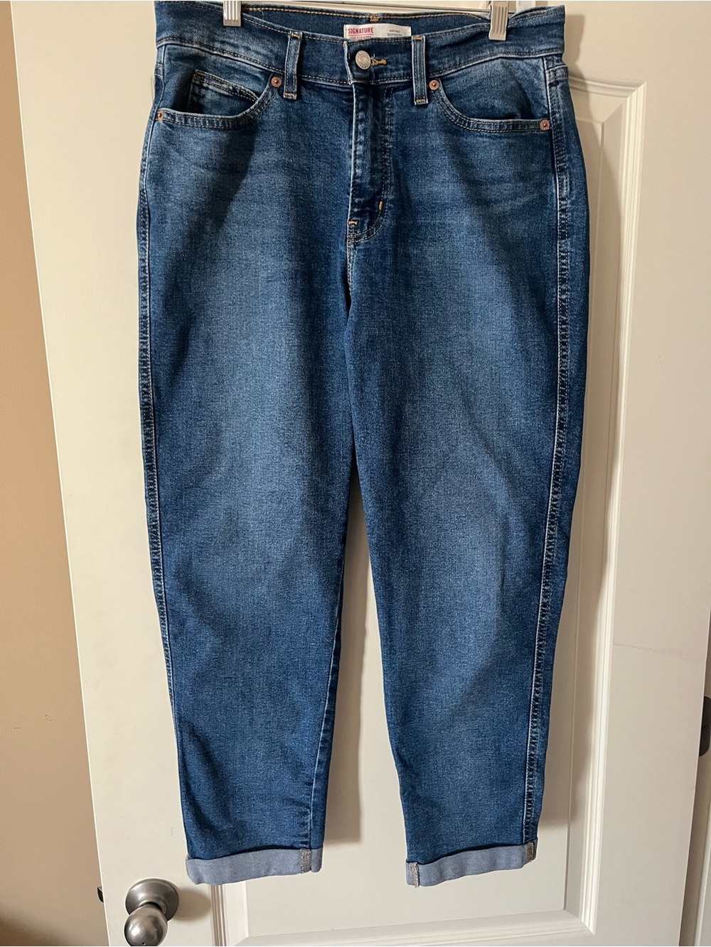 Levi’s “Heritage Boyfriend” High-Rise Cropped Women’s Jeans Size 4 Waist 27